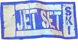 Jet Set Vintage Women&#39;s Ski Pants - 25 Blue Polyester Blend