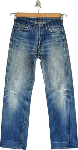W29 Vintage Lee Selvedge Jeans 90s Womens Lee Sanforized Redline High Waisted Pants Lee Riders Denim Lee Westerner Moms Jeans Size 29x30