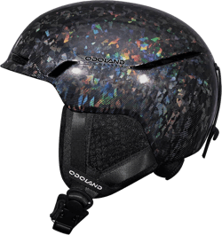 Odoland Ski Helmet,Shinning Snowboard Helmet, Adjustable Size Ventilation System, PC Shell Protective EPS Foam Fashion Style Snow Helmet for Men Women Youth, Goggles Compatible