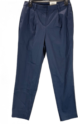 ALFANI Women's Petite Modern Navy Tapered Trouser Pants SZ 4P