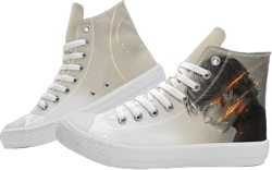 Generic Supernatural Merchandise Sam and Dean Custom Design Canvas High top Classic Style Unisex Fashion Sneakers