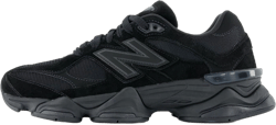 new balance Shoes NB 9060 "Triple Black" Mesh suede retro sport low-top living casual shoes for men and women black U9060BPM