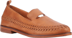 VINTAGE FOUNDRY CO. EST. 2014 Womens Haide Loafer, Round Toe Casual Shoe, Leather Outsole 10 Tan