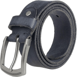 Men's 100% Italian Cow Leather Belt Full Grain Leather Belt Vintage Distressed Style 1 1/2" Wide