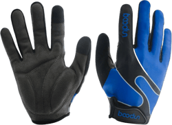 Anser 2130042 Riding Gloves Cycling Gloves Breathable Bike Gloves Bicycle Gloves Sport Gloves for Children or Women Full Finger ( Blue ) Medium