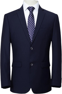 Men's Slim Fit Casual Blazer Jacket 2 Buttons Notched Lapel Formal Dress Jacket Lightweight Business Sport Coat 10X-Large Dark Blue