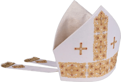 Gold Embroidered Mitre (17)