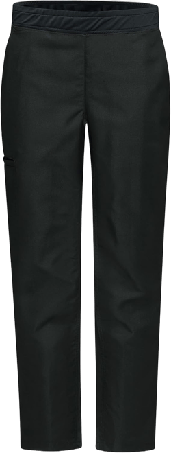 Red Kap Women's Straight Fit Airflow Chef Pant X-Small Black
