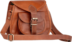 Women Crossbody Full Grain Leather Purse Handags Crossover Vintage Handmade Bags with Adjustable Strap