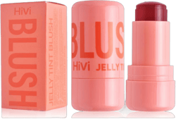 LAMUSELAND Jelly Blush Stick, Multi-use Lip and Cheek Makeup Stick Tint, Long-lasting Moisturizing Face Blush for Women Girls, Watercolor Finished (Spritz, M)