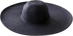 Women Summer Sun Hat Wide Brim Floral Beach Bucket Hats Reversible Foldable Travel Lady Hat Gifts Birthday Easter One Size Black