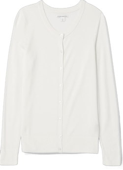 Amazon Essentials Women's Lightweight Crewneck Cardigan Sweater (Available in Plus Size) XX-Large Ivory