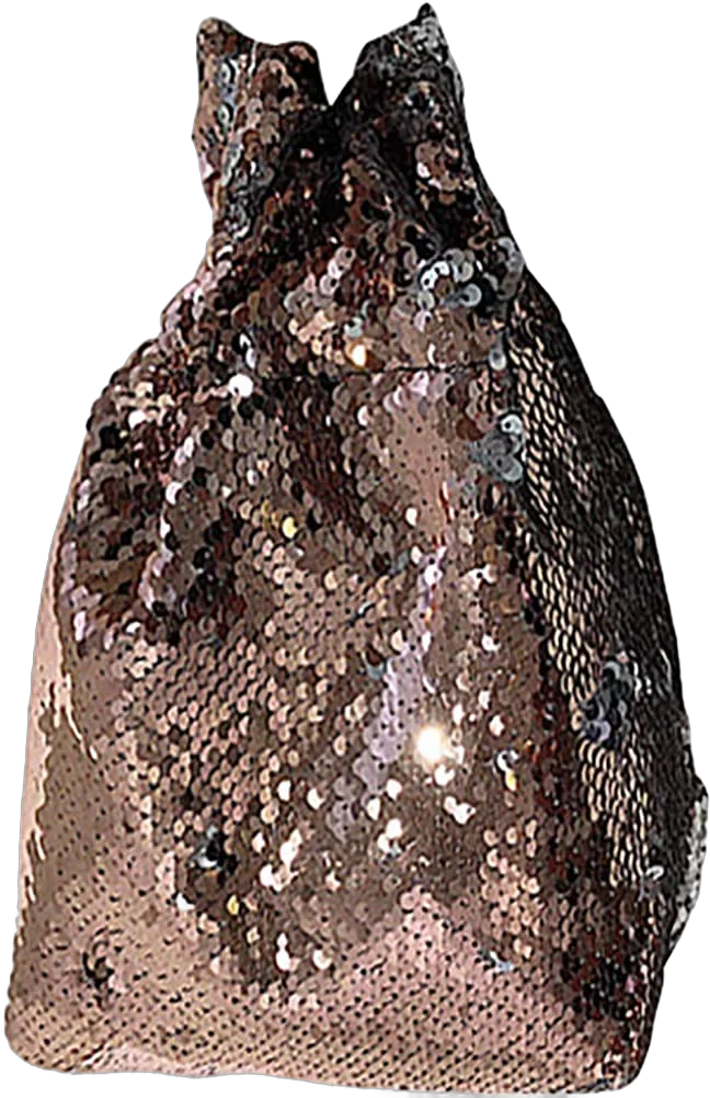 YOUI-GIFTS Women Glitter Handbag Crossbody Bag Sequins Drawstring Bucket Shoulder Bag