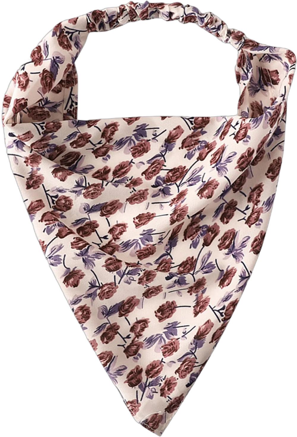 Prolriy Hair Scarf for Women Floral Hair Bandanas Head Kerchief Women Bandana Print Hair Scarf Triangle Hair Kerchief with Ties Head Scarf Head Scarf for Women's Hair One Size